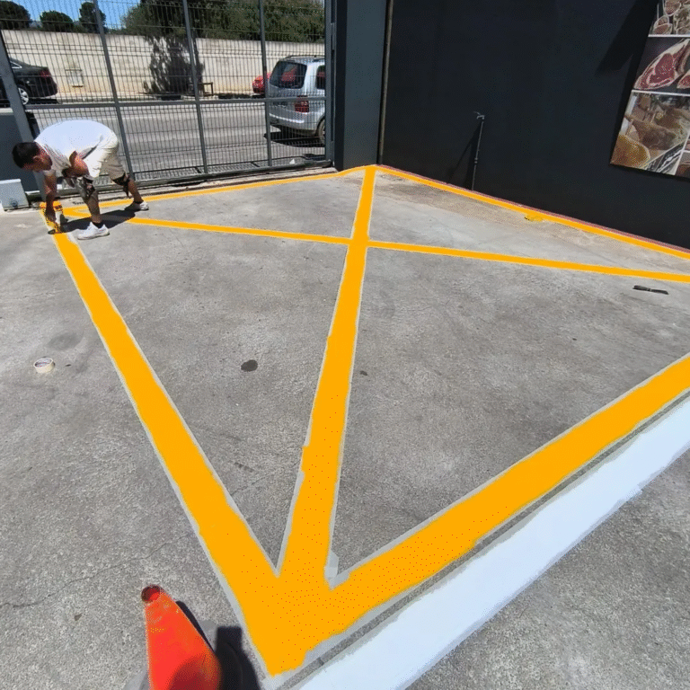 pintura parking mallorca 4